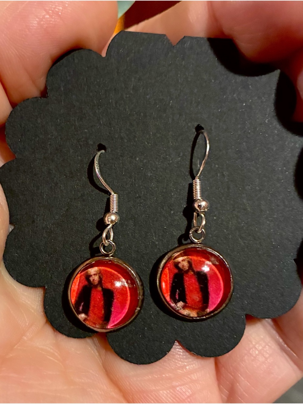 Tom Petty Damn The Torpedos 12mm dangle earrings